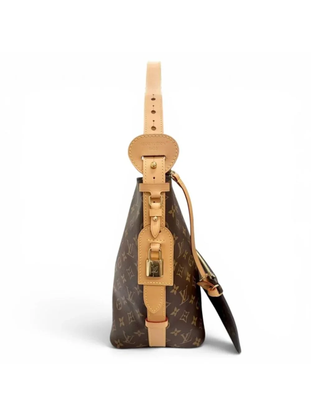 Louis Vuitton All in GM Monogram Canvas Bucket Bag Brown